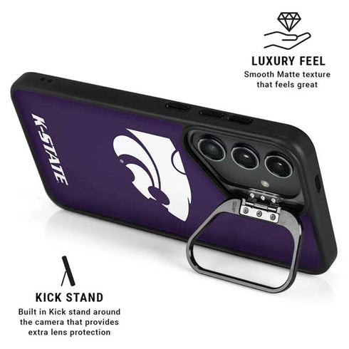 Kansas State University K-State Galaxy S25 Kickstand Case