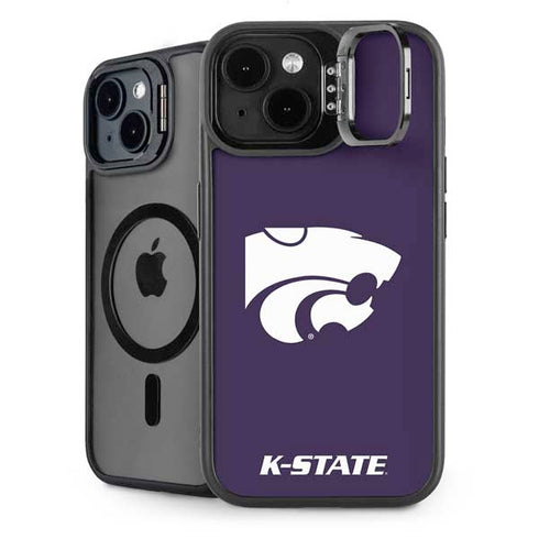Kansas State University K-State iPhone 15 Kickstand Case