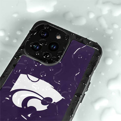 Kansas State University K-State iPhone 15 Pro Waterproof Case