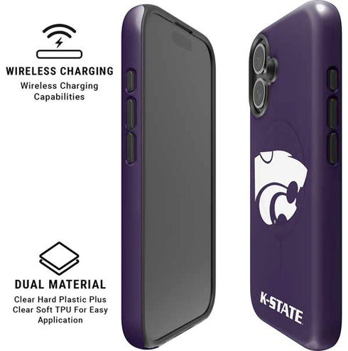 Kansas State University K-State iPhone 16 Magsafe Impact Case
