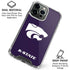 Kansas State University K-State iPhone 16 Pro Max Clear Case