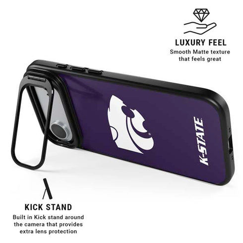 Kansas State University K-State iPhone 17 Air Kickstand Case