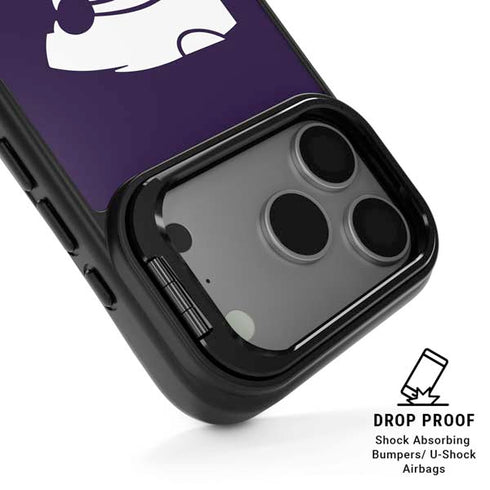Kansas State University K-State iPhone 17 Pro Kickstand Case