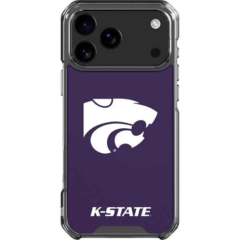 Kansas State University K-State iPhone 17 Pro Max Clear Case