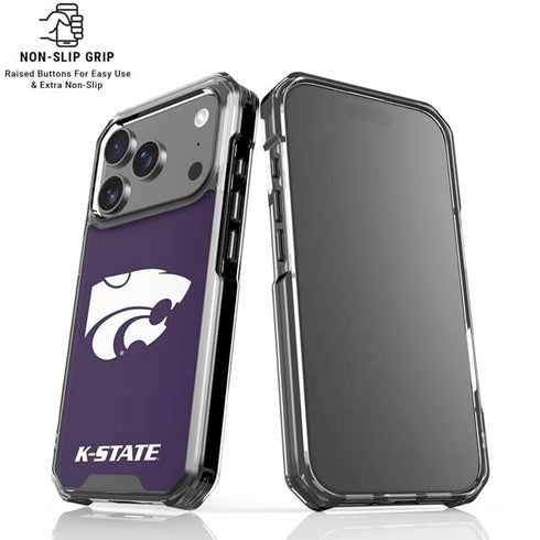 Kansas State University K-State iPhone 18 Pro Clear Case