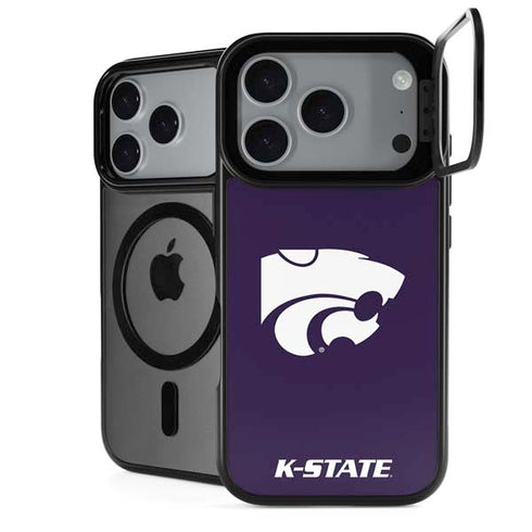 Kansas State University K-State iPhone 18 Pro Kickstand Case