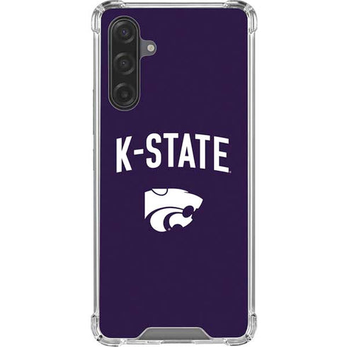 Kansas State University K-State Logo Galaxy A17 Clear Case