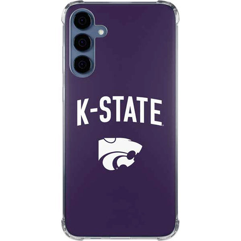 Kansas State University K-State Logo Galaxy A35 5G Clear Case