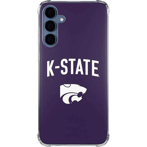 Kansas State University K-State Logo Galaxy A55 5G Clear Case