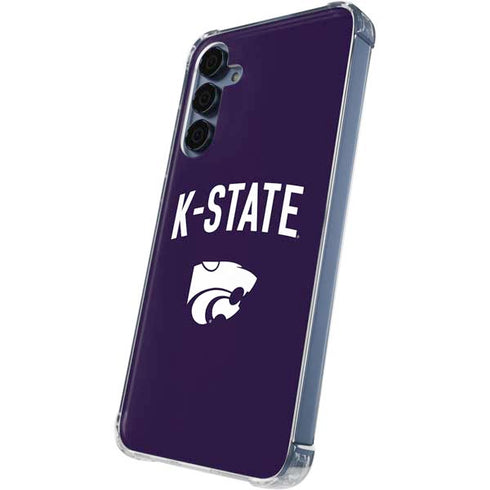 Kansas State University K-State Logo Galaxy A55 5G Clear Case