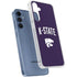 Kansas State University K-State Logo Galaxy A55 5G Clear Case