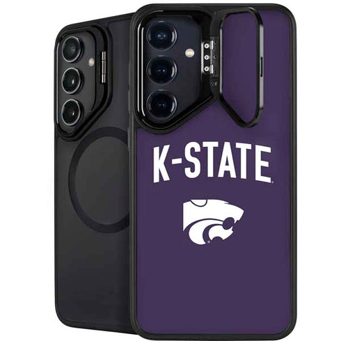 Kansas State University K-State Logo Galaxy S24 FE Kickstand Case