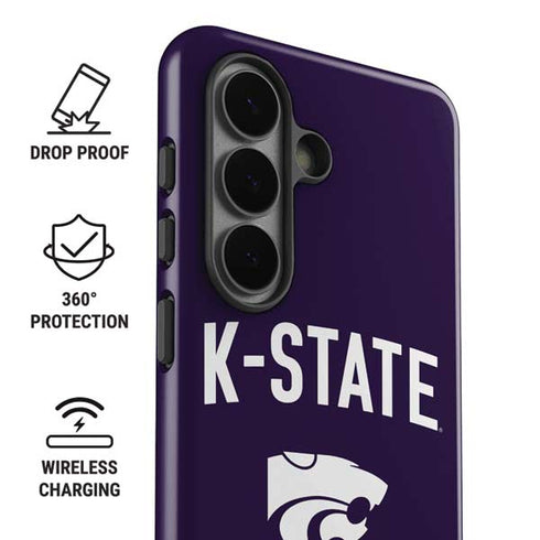 Kansas State University K-State Logo Galaxy S26 Impact Case