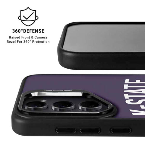 Kansas State University K-State Logo Galaxy S26 Kickstand Case