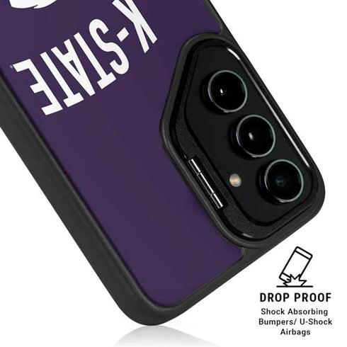 Kansas State University K-State Logo Galaxy S26 Kickstand Case