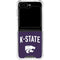 Kansas State University K-State Logo Galaxy Z Flip6 Clear Case