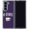 Kansas State University K-State Logo Galaxy Z Fold5 5G Clear Case