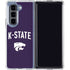 Kansas State University K-State Logo Galaxy Z Fold5 5G Clear Case