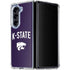 Kansas State University K-State Logo Galaxy Z Fold5 5G Clear Case