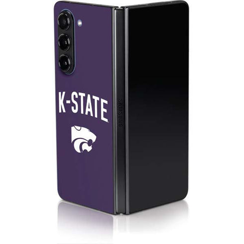 Kansas State University K-State Logo Galaxy Z Fold5 5G Skin