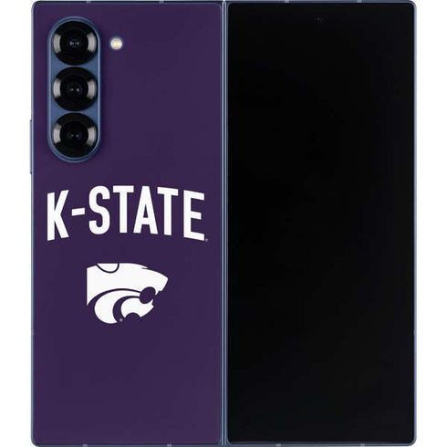 Kansas State University K-State Logo Galaxy Z Fold6 Skin