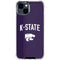 Kansas State University K-State Logo iPhone 15 Clear Case