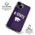 Kansas State University K-State Logo iPhone 15 Clear Case