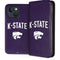 Kansas State University K-State Logo iPhone 15 Plus Folio Case