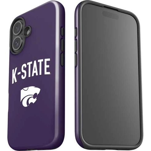 Kansas State University K-State Logo iPhone 16 Impact Case