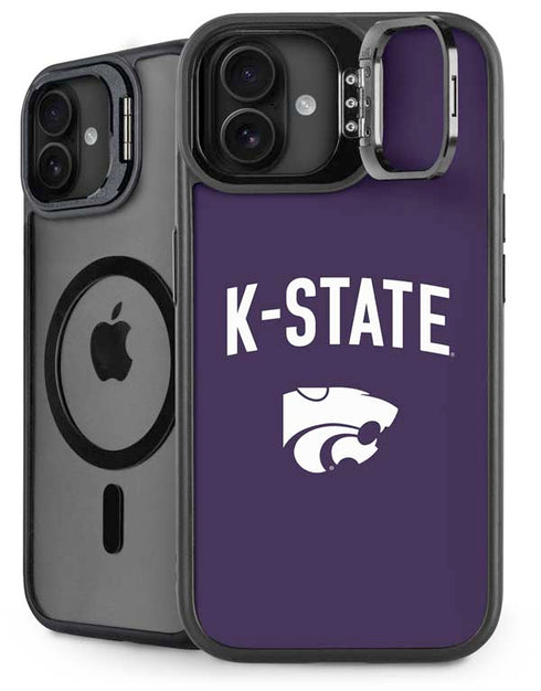 Kansas State University K-State Logo iPhone 16 Kickstand Case