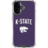 Kansas State University K-State Logo iPhone 16 Plus Clear Case