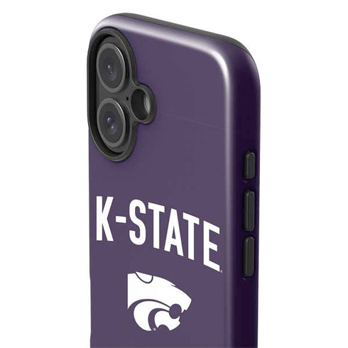 Kansas State University K-State Logo iPhone 16 Plus Impact Case