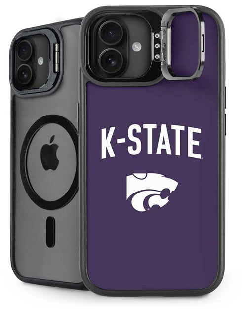 Kansas State University K-State Logo iPhone 16 Plus Kickstand Case