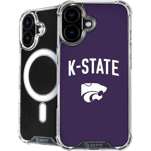Kansas State University K-State Logo iPhone 16 Plus MagSafe Case