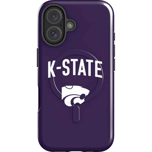 Kansas State University K-State Logo iPhone 16 Plus Magsafe Impact Case