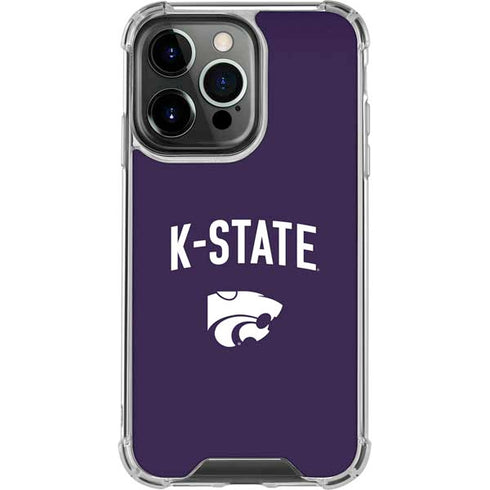 Kansas State University K-State Logo iPhone 16 Pro Clear Case