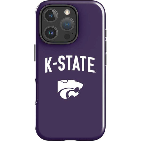 Kansas State University K-State Logo iPhone 16 Pro Impact Case