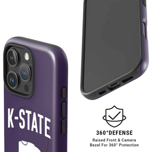 Kansas State University K-State Logo iPhone 16 Pro Magsafe Impact Case