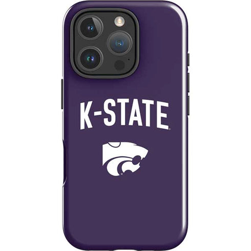 Kansas State University K-State Logo iPhone 16 Pro Max Impact Case