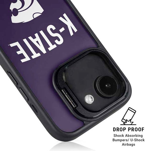 Kansas State University K-State Logo iPhone 16e Kickstand Case