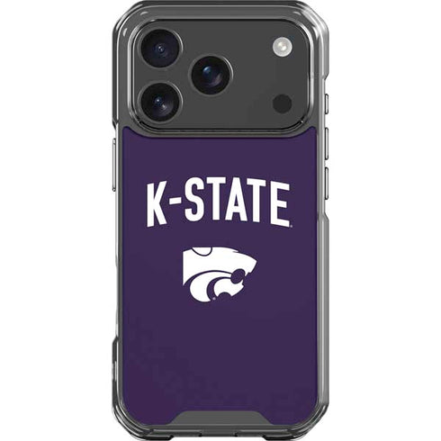 Kansas State University K-State Logo iPhone 18 Pro Clear Case