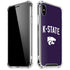 Kansas State University K-State Logo iPhone X/XS Clear Case