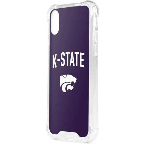 Kansas State University K-State Logo iPhone XS Clear Case