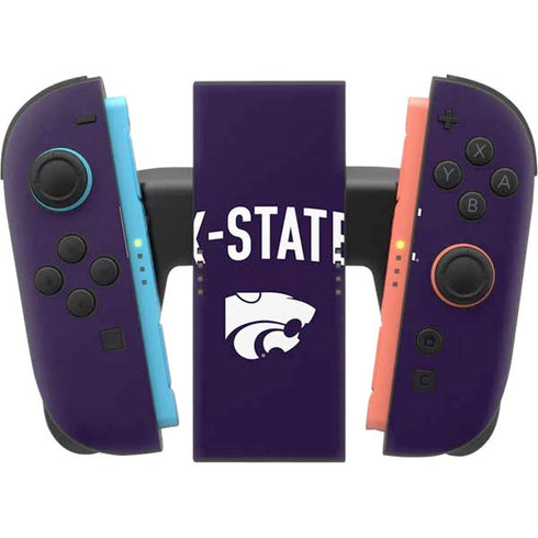 Kansas State University K-State Logo Nintendo Switch 2 (2025) Joy-Con Controller Skin