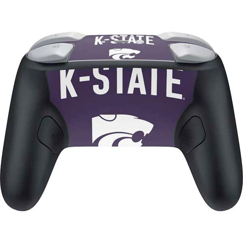 Kansas State University K-State Logo Nintendo Switch 2 (2025) Pro Controller Skin