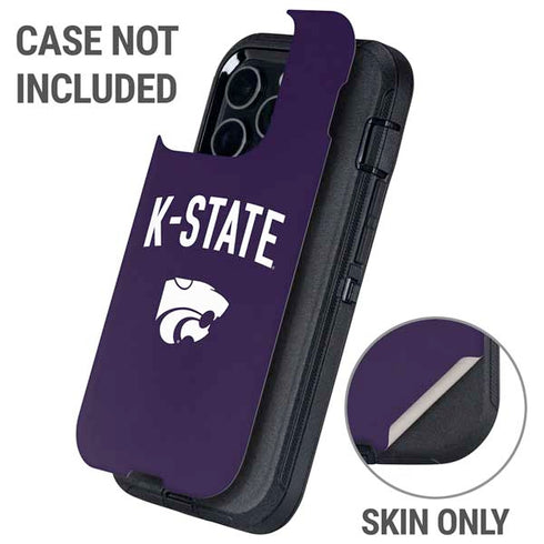 Kansas State University K-State Logo Otterbox Defender iPhone Skin