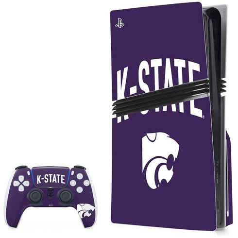 Kansas State University K-State Logo PlayStation PS5 Skins