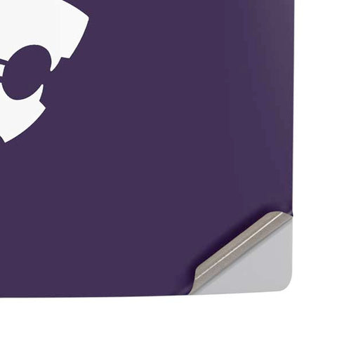 Kansas State University K-State Logo PS5 Pro Disk Console Skin