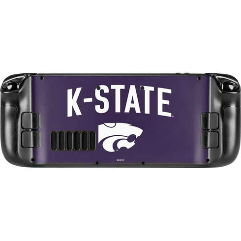 Kansas State University K-State Logo Steam Deck Handheld Gaming Computer Skin