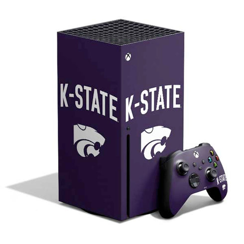 Kansas State University K-State Logo Xbox Series X Skins